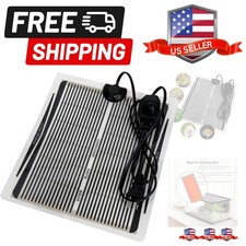 Reptile Heating Pad- 5W/15W/25W/35W Temperature Adjustable Terrarium Heat Mat...