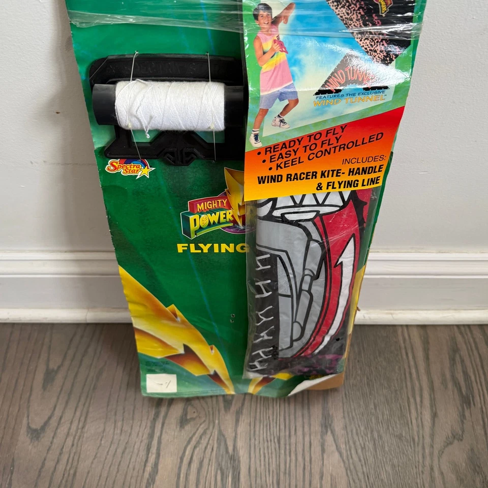 Cometa Power Rangers Wind Racer 1994 de colección sellada Foto 2 de 4