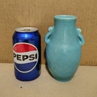 Rookwood Art Pottery Blue Ceramic Vase 609-6 Decorative Matte Finish