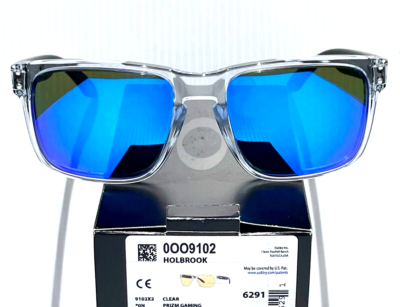 最終値下げ！サングラス★激レア★OAKLY★Holbrook★9102-13★ NEW Oakley HOLBROOK Clear POLARIZED Galaxy Blue Mirror Lens