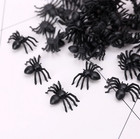 Pack De 100 Arañas De Plástico Realistas Para Decoración De Halloween – Falsas, Aterradoras Y Divertidas, Ideales Para Fiestas, Bromas Y Casas Encantadas