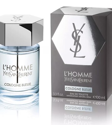 L'homme Cologne Bleue Eau De Toilette Spray By Yves Saint Laurent - 3.4 oz L'homme Cologne Bleue Eau De Toilette Spray By Yves Saint Laurent - 3.4 oz