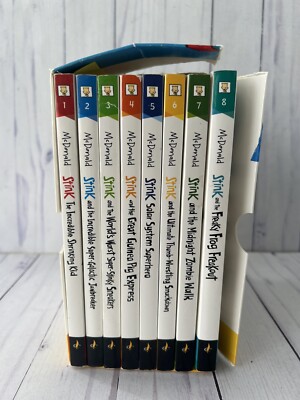 STINK Seriously Stink Collection 1 - 8 Book Set by Megan McDonald