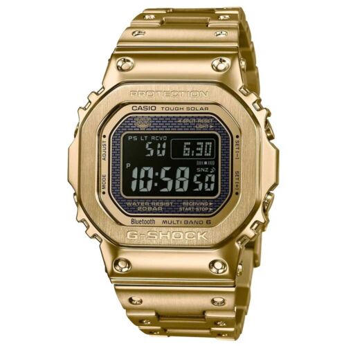 Casio G-Shock Full Metal Bluetooth Gold Watch GShock GMW-B5000GD-9 RRP $1149 - Picture 1 of 9