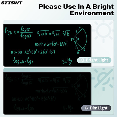 STTSWT 6.5 Inch LCD Writing Tablet for Adult Full Screen Reusable Portable