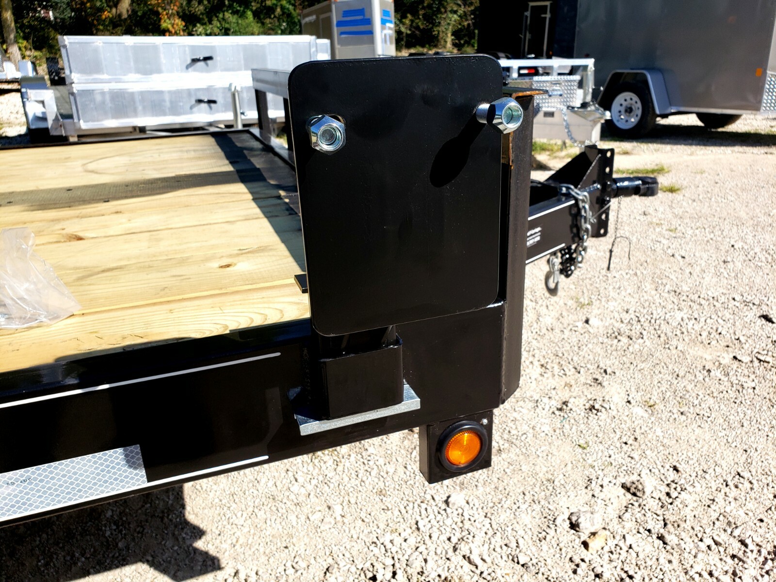 USA MADE Trailer Stake Pocket Spare Tire Carrier Holder Powder Coated 5, 6&8 Lug eBay