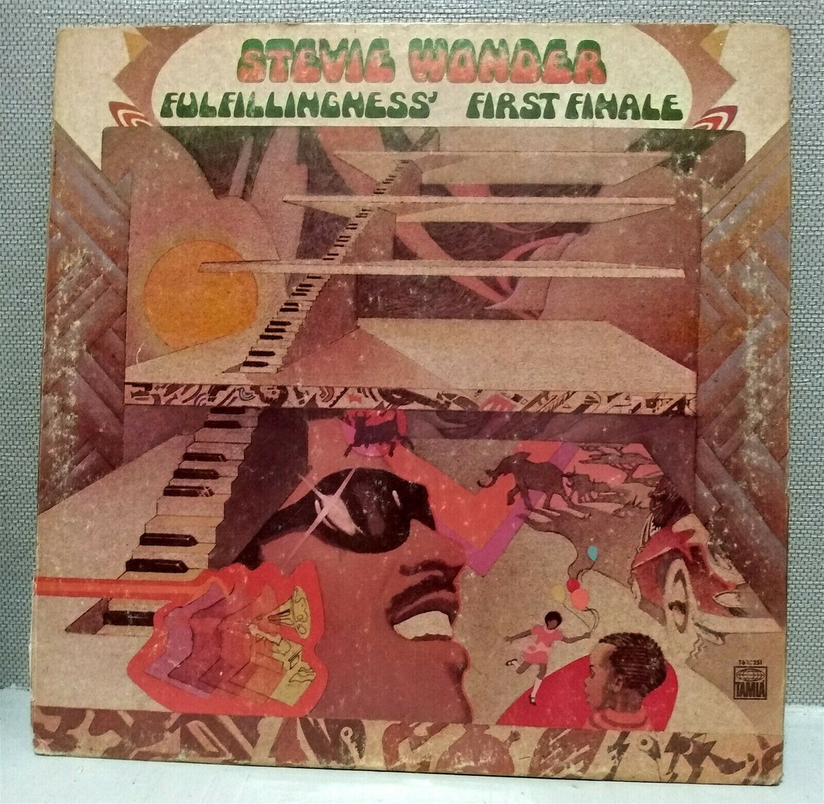 Stevie Wonder Fulfillingness First Finale 1974 Classic 2 LP