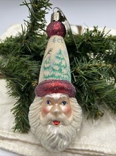 Old World Christmas Ornament Let It Snow Santa 40161 Rare HTF 2006