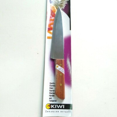 Knife Kiwi No.288 8” Wood Handle Thai Quality Kitchen Chef Cook