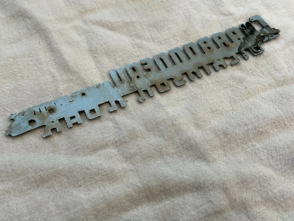 Charbonneau Buick Pontiac Metal Dealer Tag Dickinson, North Dakota Trunk Emblem  - Image 4 of 4