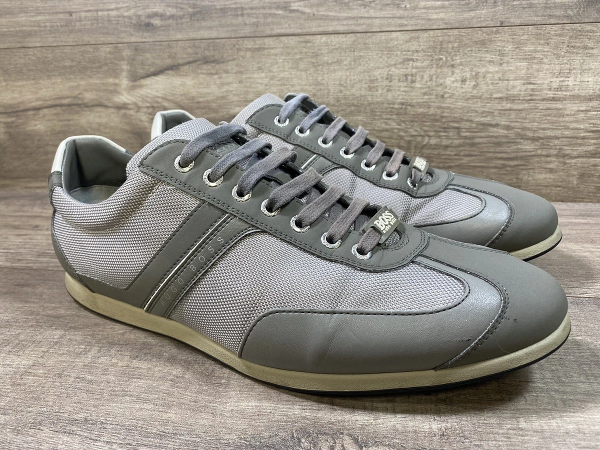 Hugo Boss Men\'s Kane Running‎ Sneakers GRAY NIB SZ EU 45 US 12 $180 HUGO Sneakers - Kane Runner - 50493146-005 - Online shop for  main image 4