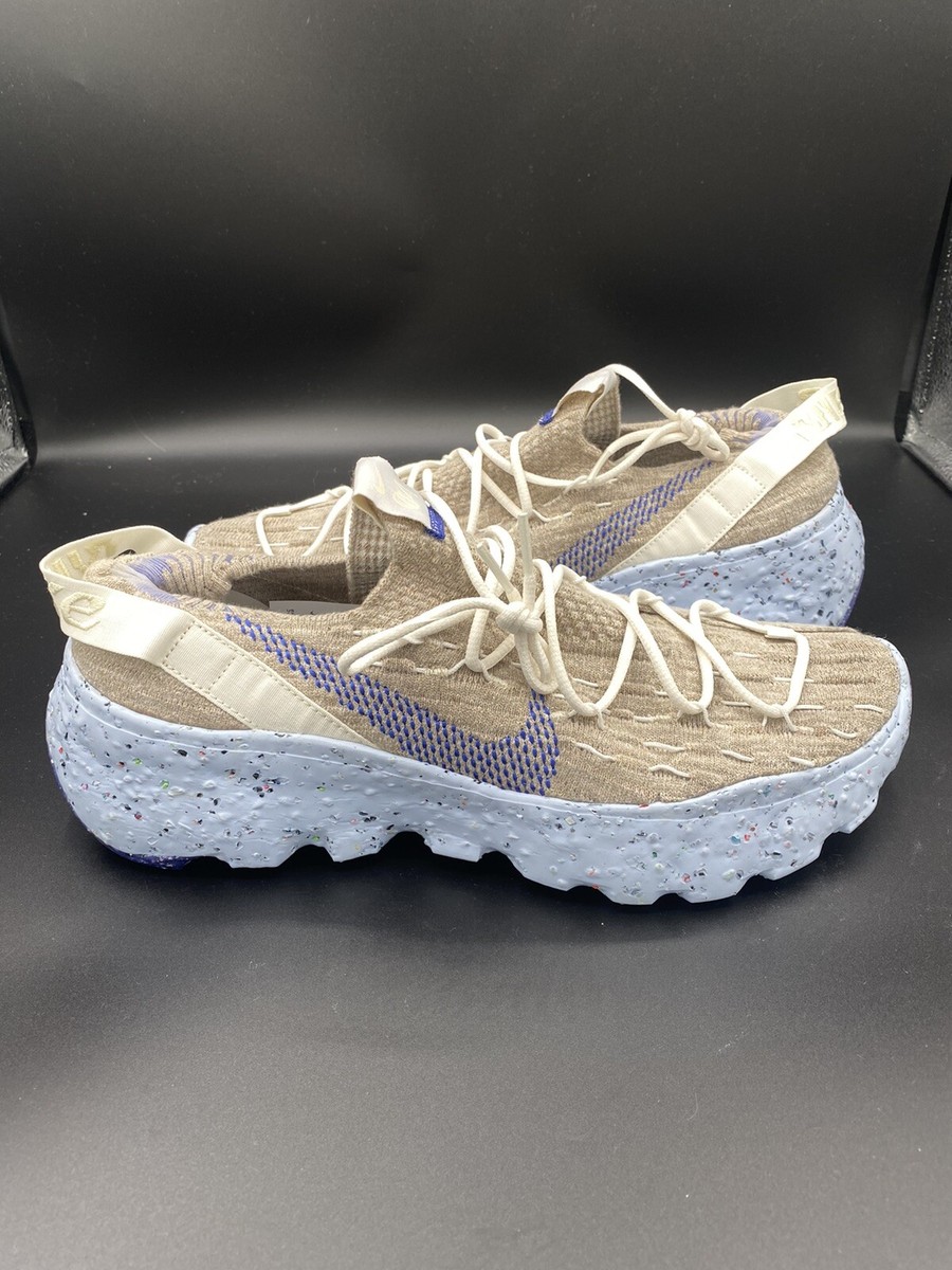Nike Space Hippie 04 Running Shoe Women 12 Mens 10.5 Sail Blue