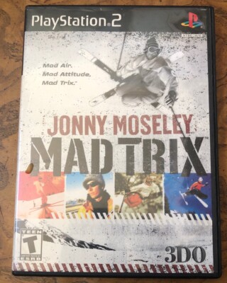 Jonny Moseley Mad Trix (Sony PlayStation 2, 2001) COMPLETE! GOOD CONDITION! 