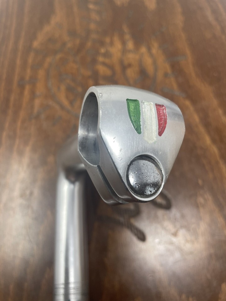 Potence Vélo Cinelli 1A Campagnolo Argent 115mm Vintage Rare Collection