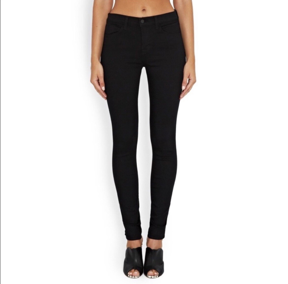 J Brand Petite Pencil Leg Jett Jeans UK