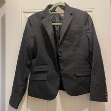 Urban Renewal Vintage Edwards Smart Blazer Jacket Wool Blend Grey S Uk 8 £39