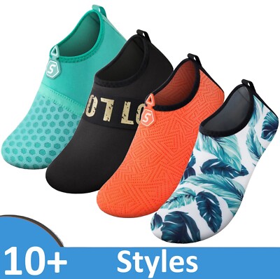 Wasserschuhe Aqua Barfuß Herren Damen rutschfest Strand Surfen Größe 2 (34) - 11 (47)