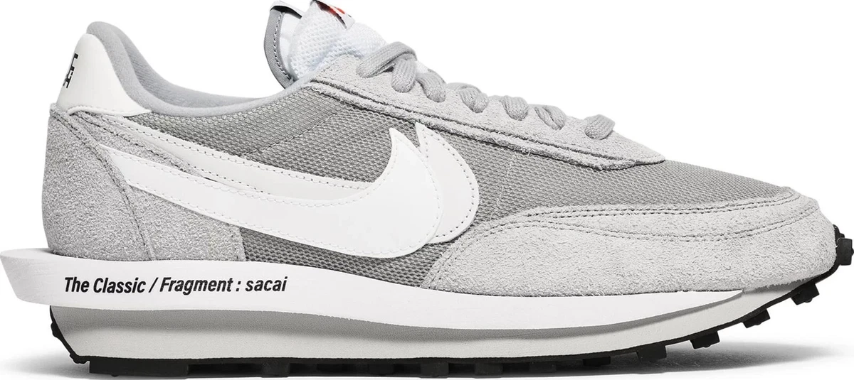 ✔️ Nike LD Waffle SF sacai Fragment Grey Size 11 DH2684-001