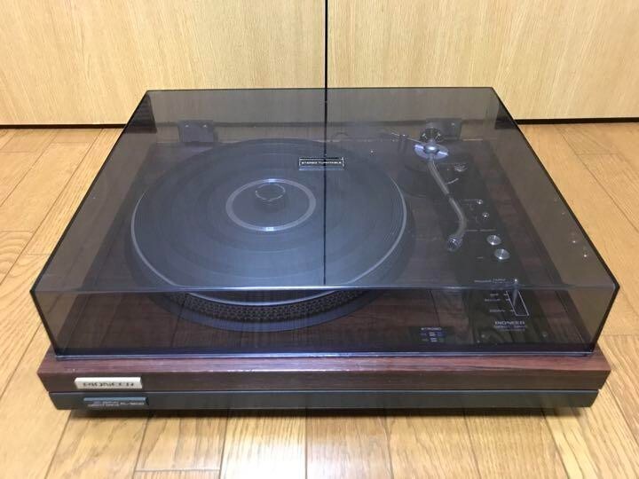 PL-1200 パイオニア Pioneer レコードプレイヤーDドライブ 動作