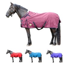 Winter 1200D Horse Turnout Blanket, 300g Fill, Double Gusset Free Shipping