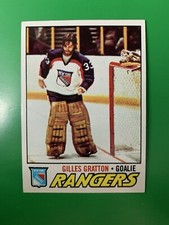 1977-78 Topps Gilles Gratton New York Rangers #207