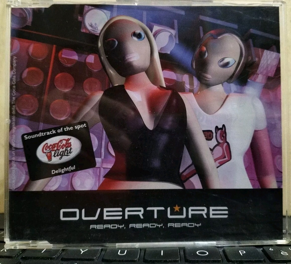 OVERTURE - READY,READY,READY -OUVERTURE cd singolo slim case 2003 NUOVO