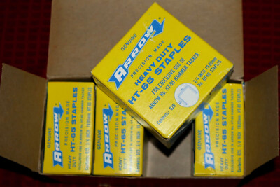 Arrow Heavy Duty HT-65 Staples 3/4  for Hammer Tacker 4 Boxes of 625 (2500)