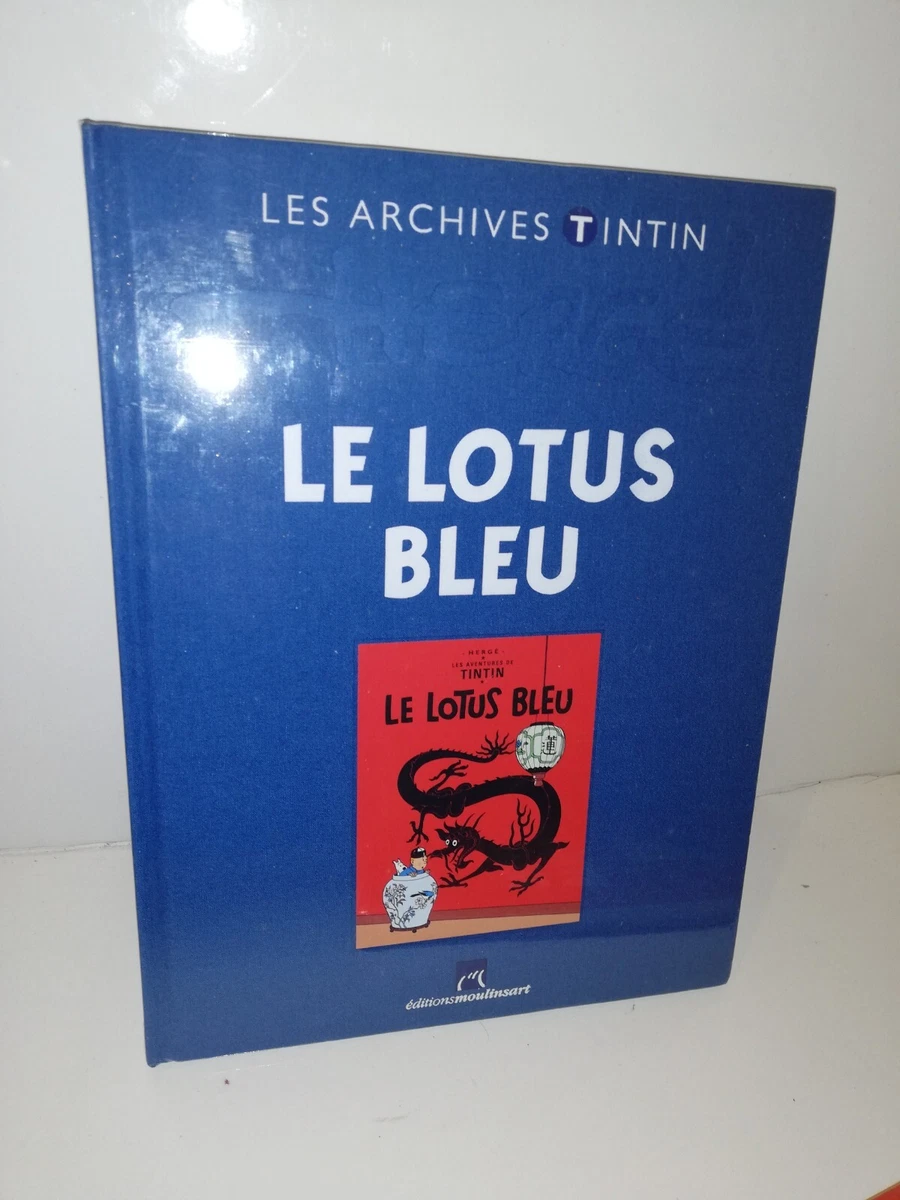 Charentaises Tintin, Le Lotus Bleu, Par Corner, Boîte D'origine De 1995, Neuve