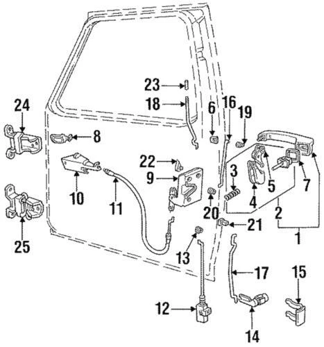 Genuine Ford Hinge E8TZ-1522811-A