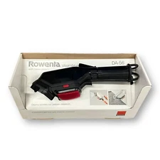 Rowenta DA-56 Steam Brush with Crease Press Black New Open Box