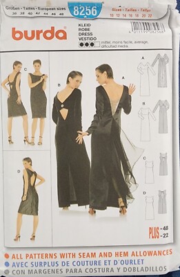 Your Choice:  Women's Burda New UNCUT Circa Y2K Vintage Sewing Patterns