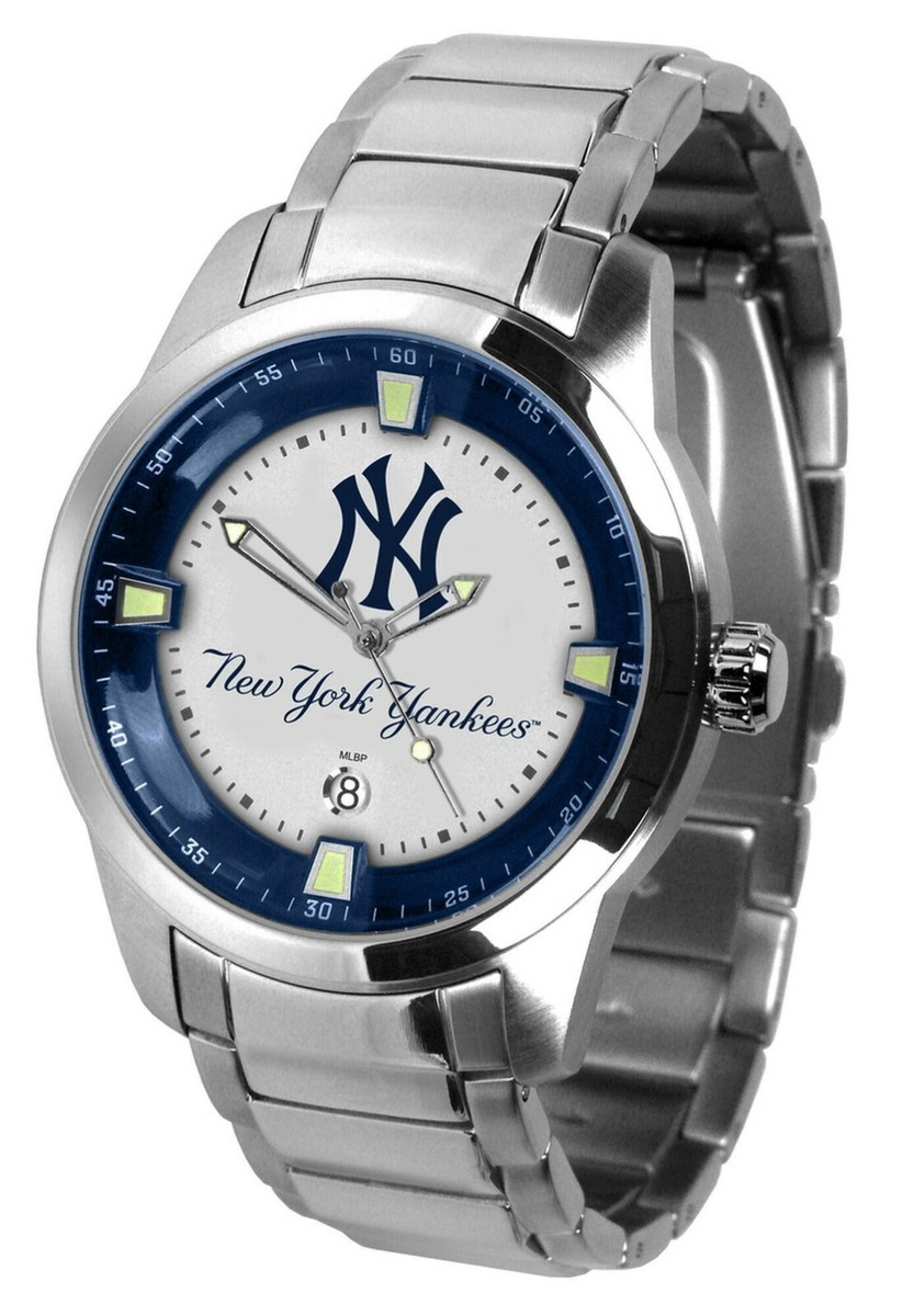 NY New York Yankees Watch Mens Game Time Titan Series SS 