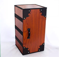 Anime Demon Slayer Kamado Tanjirou Nezuko Rucksack Cosplay Wooden Box Prop