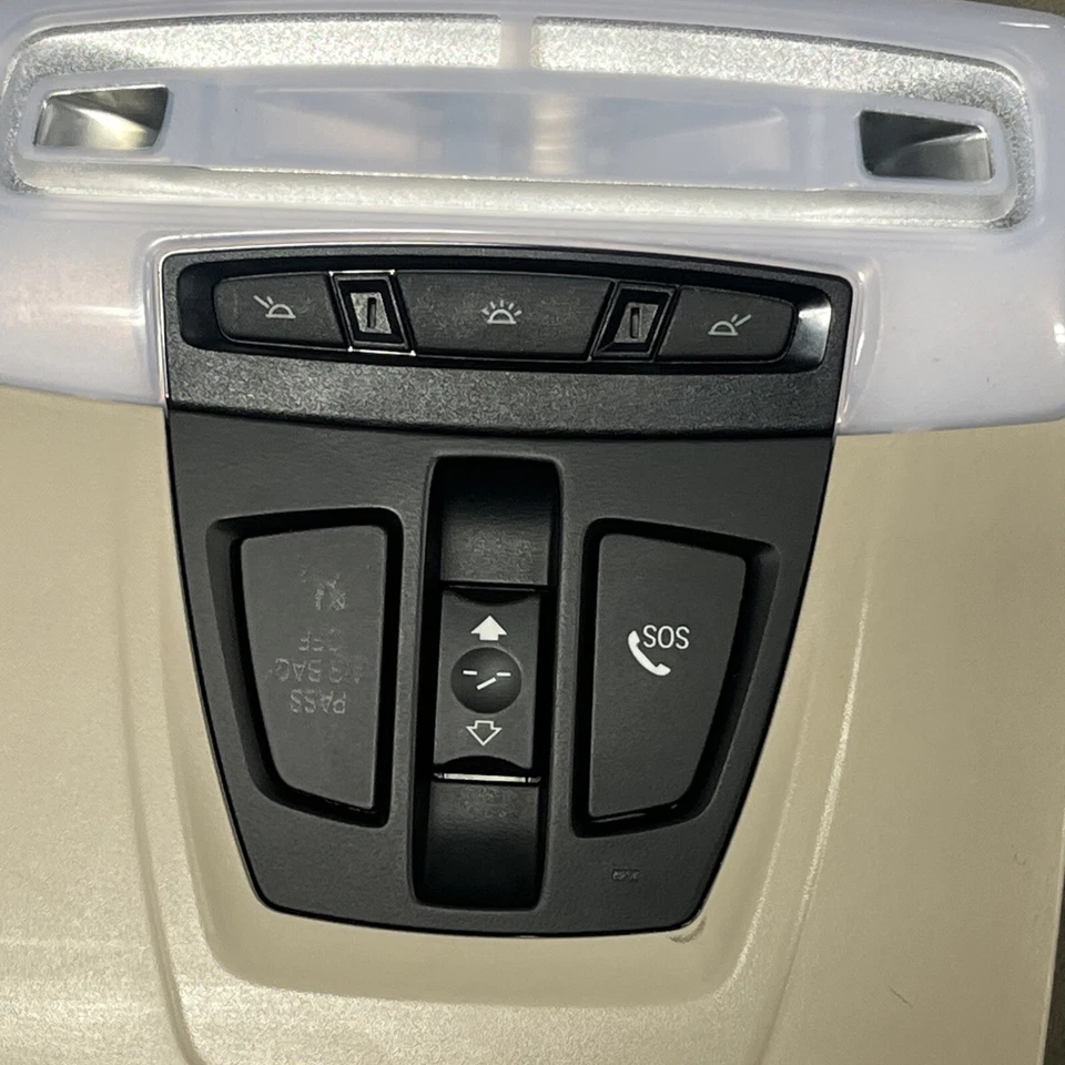 Conjunto de lámpara de luz domo delantera BMW X5M X6M X5 X6 2015-2019 FABRICANTE DE EQUIPOS ORIGINALES Foto 2 de 4