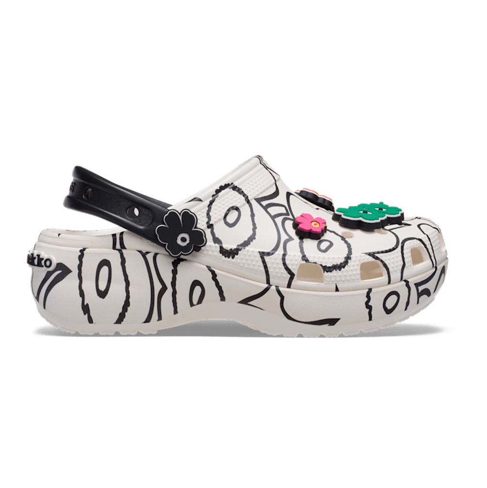 NEW CROCS Marimekko Classic Platform Clog Flower 211411 W6