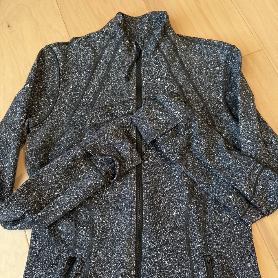 Куртка Lululemon Define Jacket 8 черная на молнии для тренировок досуга йоги бега - Изображение 4 из 4