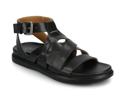 Journee Mistee Black Strappy Sandal Women's Sz 8M - Retail $66
