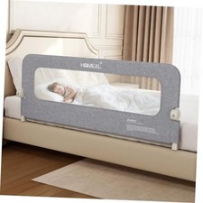 Bed Rail for Toddlers - 59"x24" Extra Long Foldable Toddler Bed Rails for