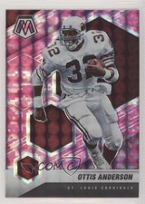 2021 Panini Mosaic Pink Camo Mosaic Prizm Ottis Anderson #10 0o5