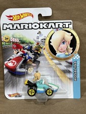 Hot Wheels Super Mario Kart Rosalina Standard Kart Mattel n64 Chase car