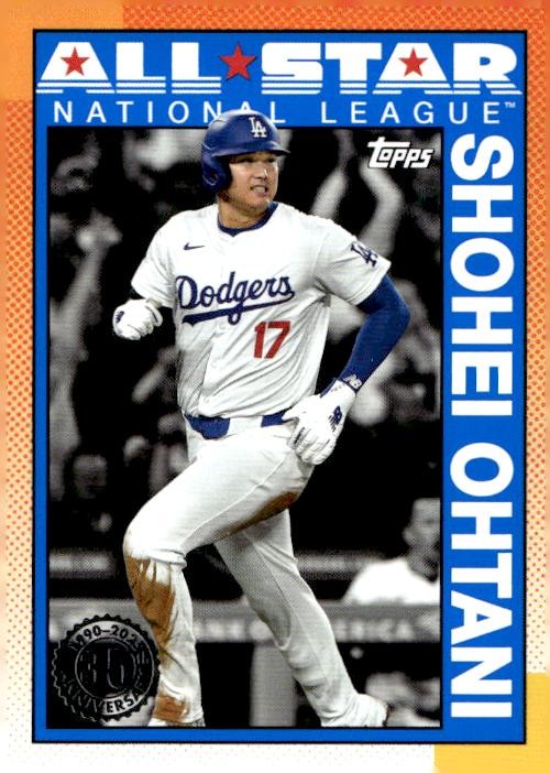 2025 Topps #90AS-2b Shohei Ohtani 1990 35th Anniversary All-Stars Insert