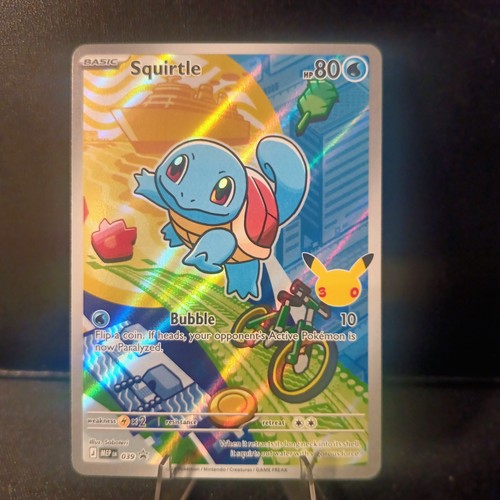2025 Pokemon Mep Black Star Promos Squirtle #039