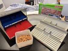 Subbuteo Grandstand & Terracing Selection With Crowd See Photos & Description