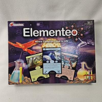 Elementeo Board Card Game Chemistry Science Elements 2008 Alchemist Empire