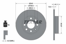 Bremsscheiben für Opel Corsa C X01 04-09