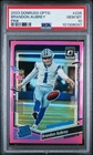 PSA 10 2023 Donruss Optic Pink Holo BRANDON AUBREY RC Cowboys GEM MINT
