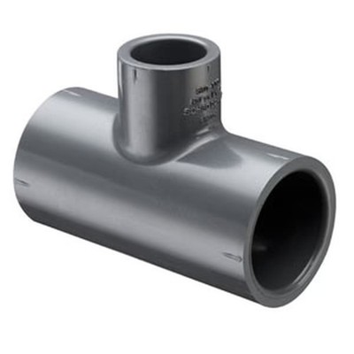 Spears 801-582 Tee 8X4 PVC SCH80 Socket Connection