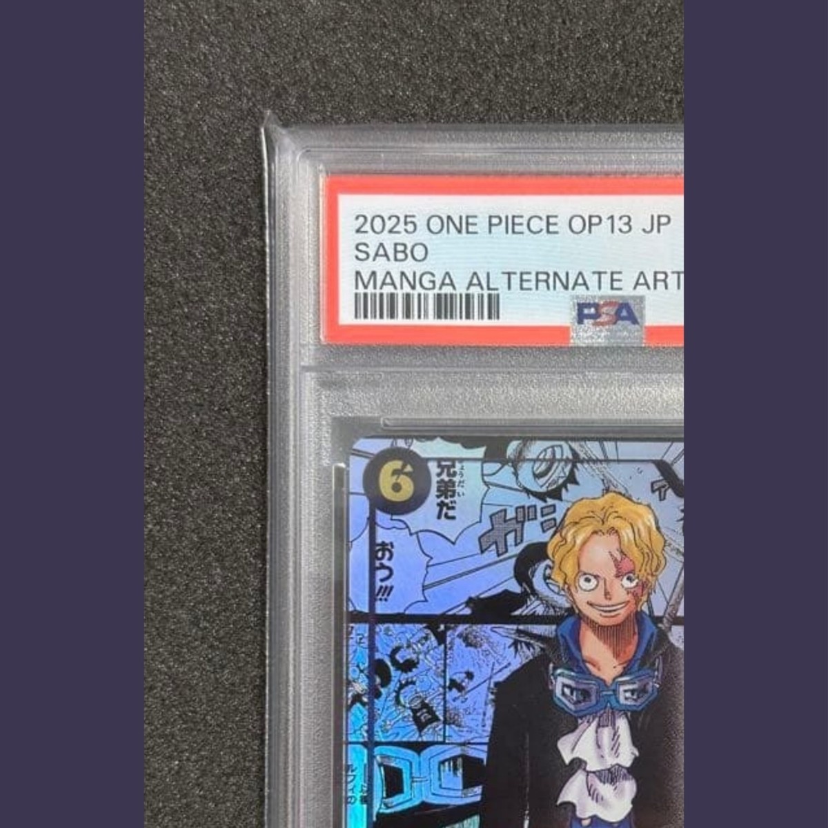 PSA 10 Sabo OP13-120 Manga Alt Art Carrying on His Will ONE PIECE