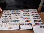 GB First Day Covers (82) 1990-1998. Typewritten Addresses