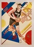 2024-25 Court Kings #28 Donovan Clingan Modern Strokes /99 Rookie Blazers RC